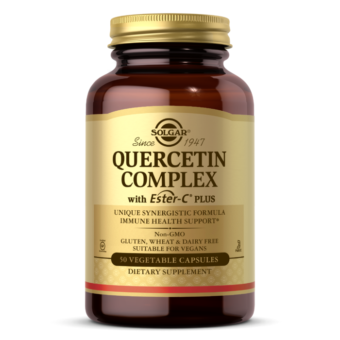 SOLGAR Quercetin with Ester C Plus 50 Caps-Matakana Pharmacy