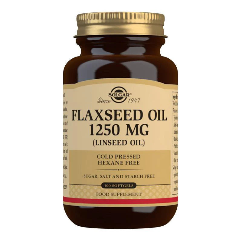 Image of SOLGAR Flaxseed Oil 1250mg 100 caps