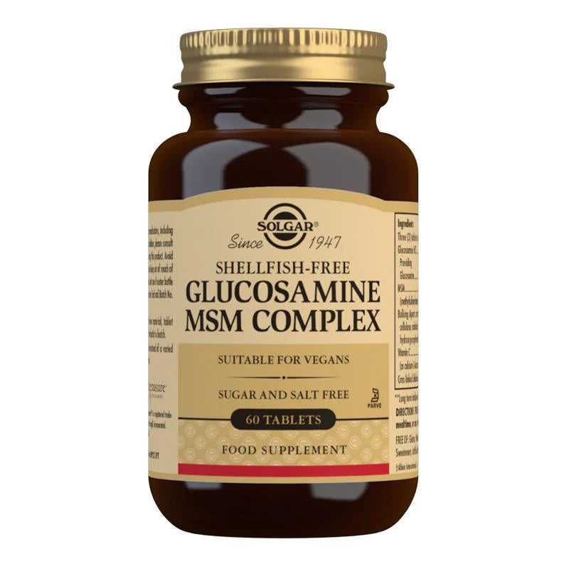 Image of SOLGAR Glucosamine MSM Complex 60 caps