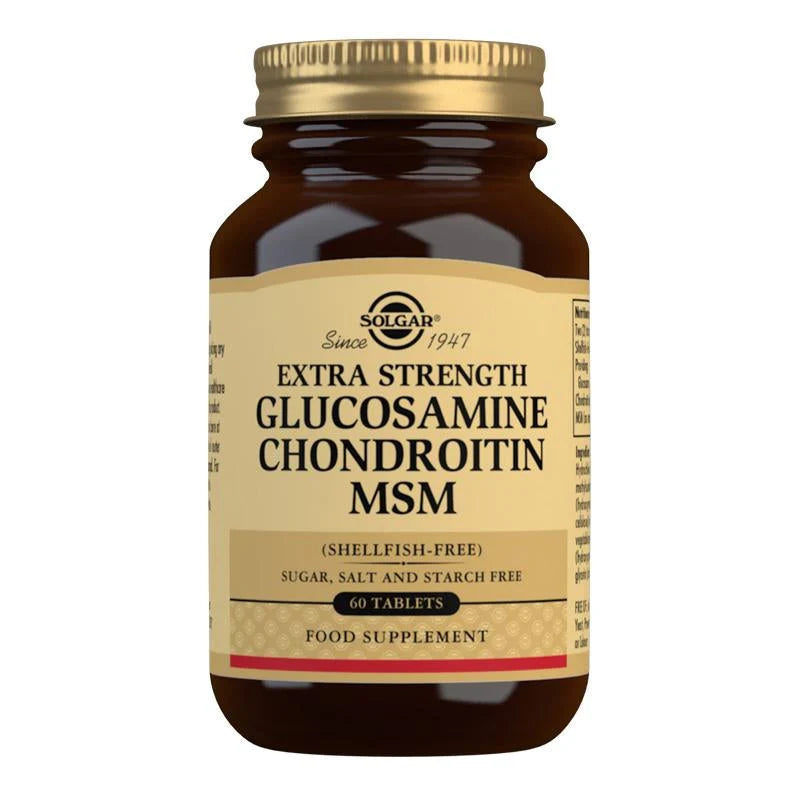 Image of SOLGAR Glucosamine Chondroitin MSM 60 caps