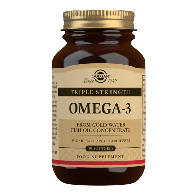 Image of SOLGAR Omega 3 Triple Strength 100 caps