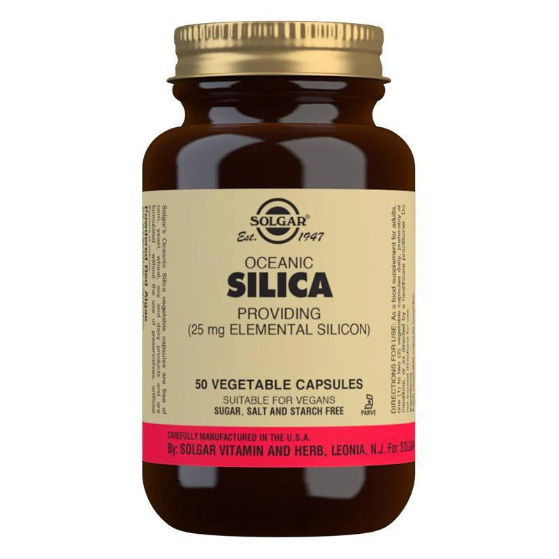 Image of SOLGAR Oceanic Silica 25mg 50 caps