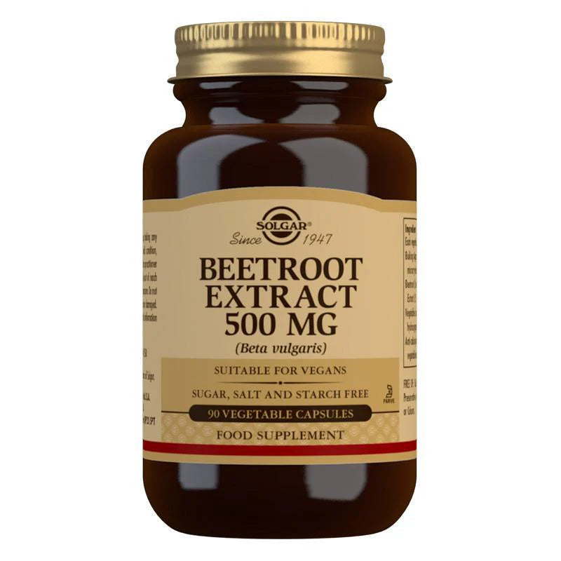 Image of SOLGAR Beetroot Extract 500mg 90 caps