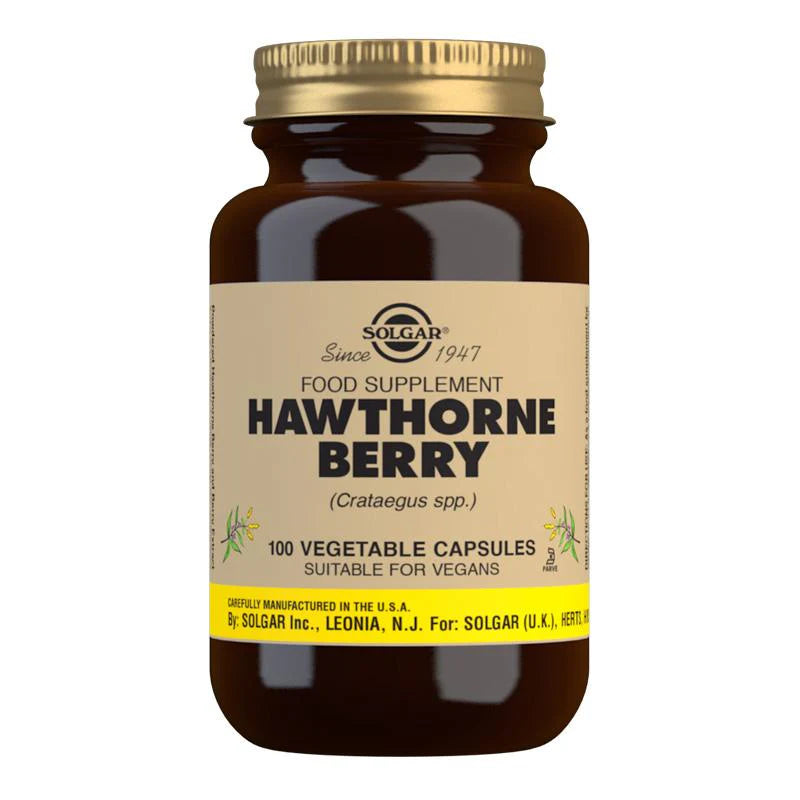 Image of SOLGAR Hawthorne Berry 100 caps