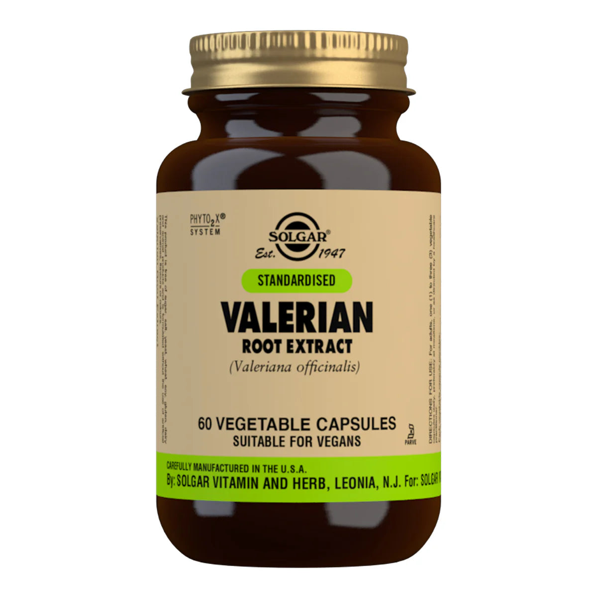 Image of SOLGAR Valerian Root Extract 60 caps