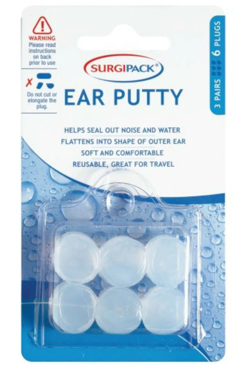 SP Ear Plug Putty Swim & Noise 3 Pairs-Matakana Pharmacy