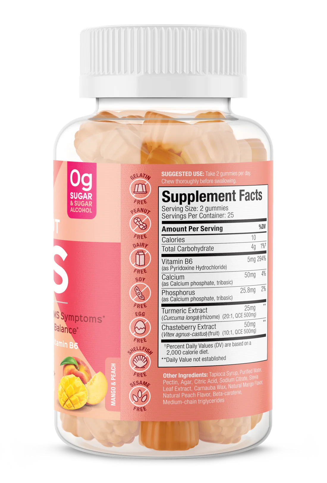 Peace Out PMS 50 Gummies-Suku Vitamins-Matakana Pharmacy