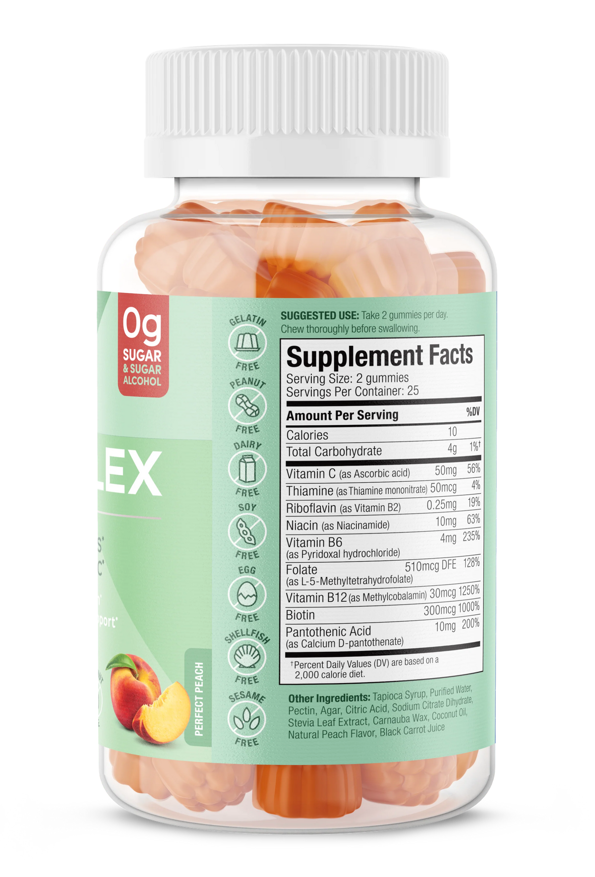 image of SUKU Active B-Complex 50 Gummies