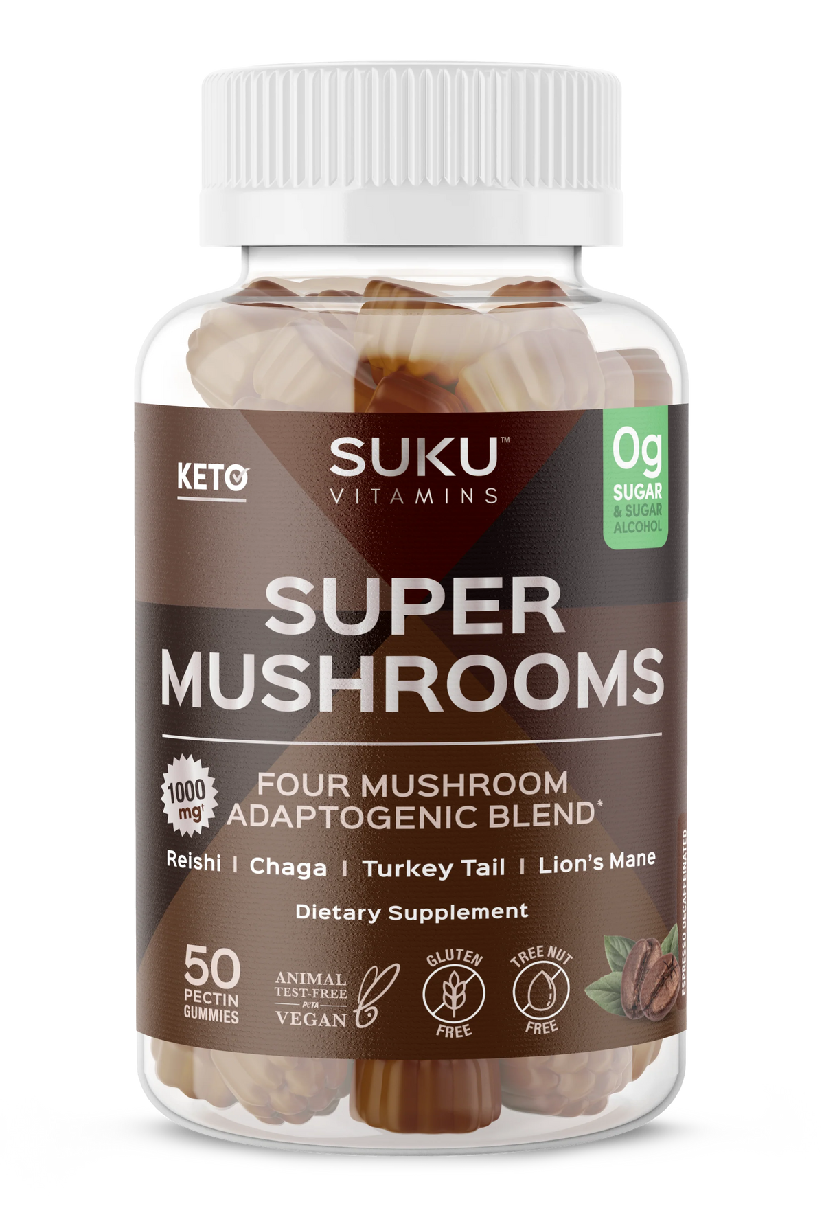 image of SUKU Super Mushroom 50 gummies