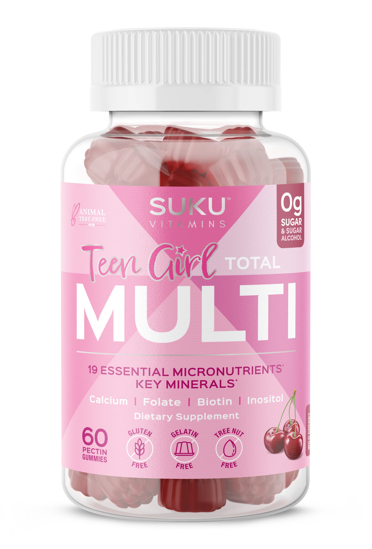 Image of SUKU Teen Girl Total Multi 60gummies