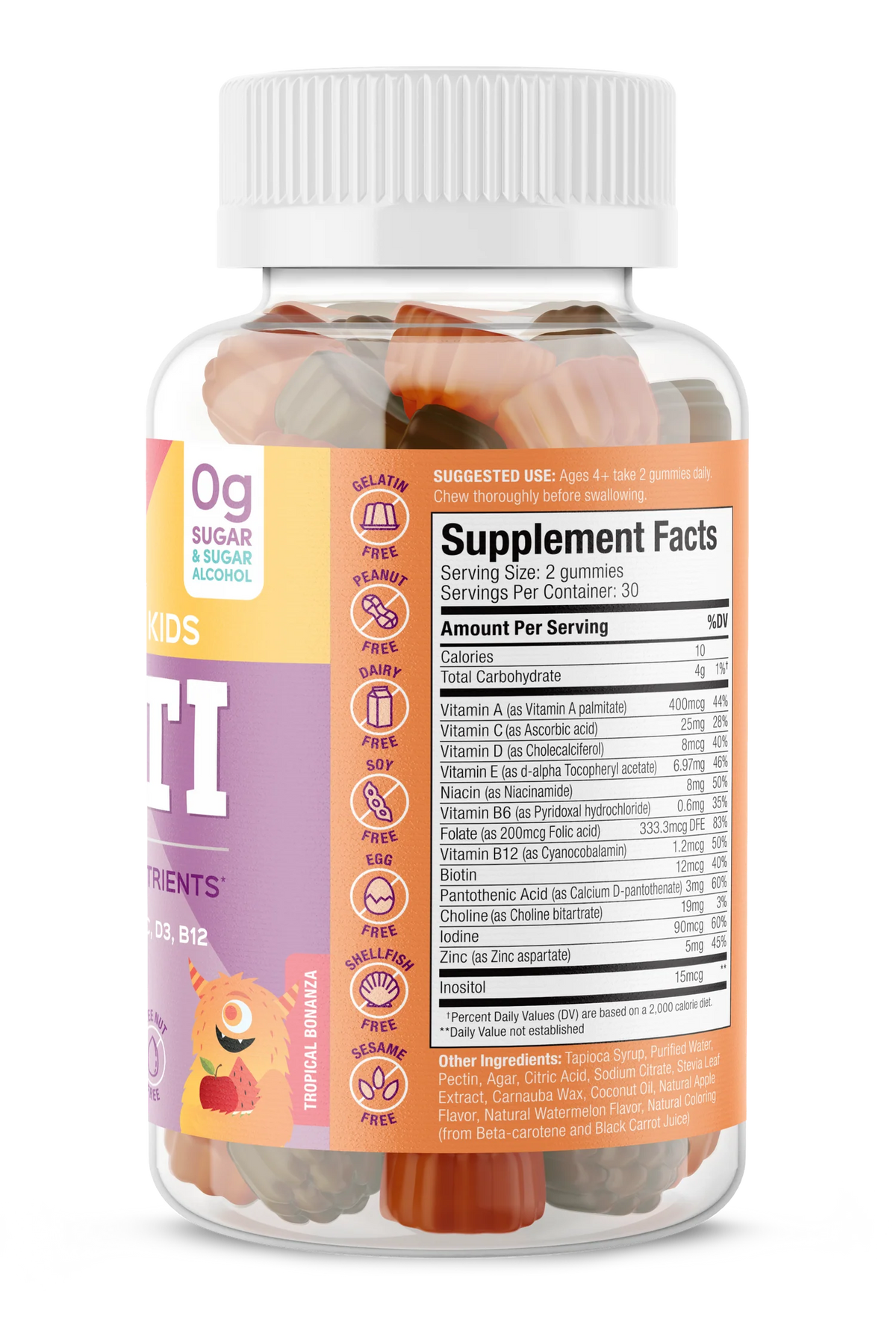 image of SUKU The Complete Kids Multi 50 gummies