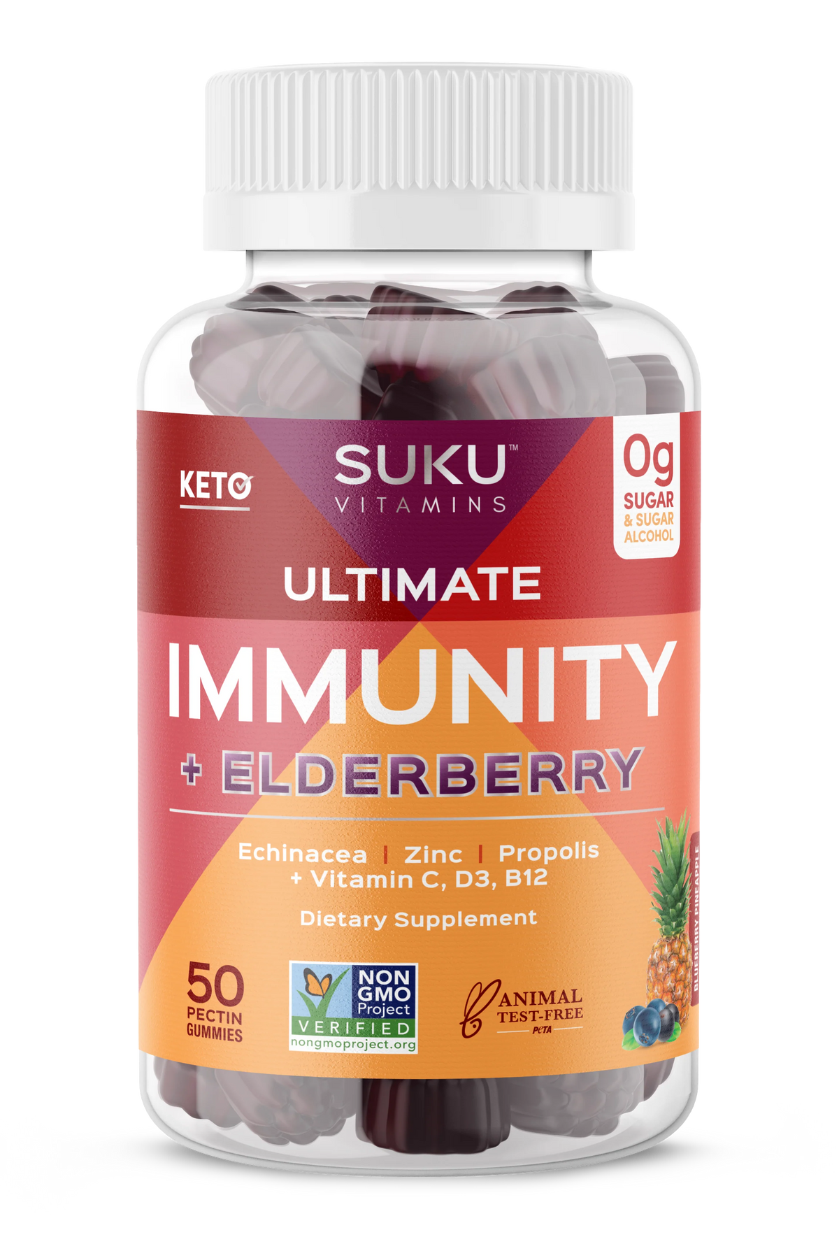 image of SUKU Ultimate Immunity 50 gummies 