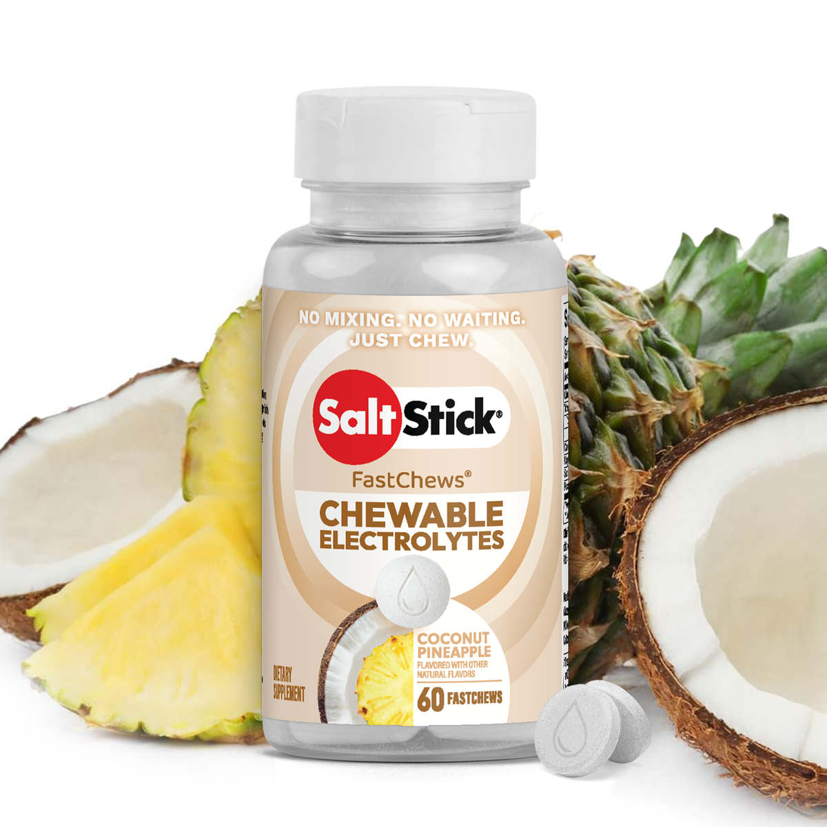 Saltstick FastChews Coconut Pineapple 10 Chews