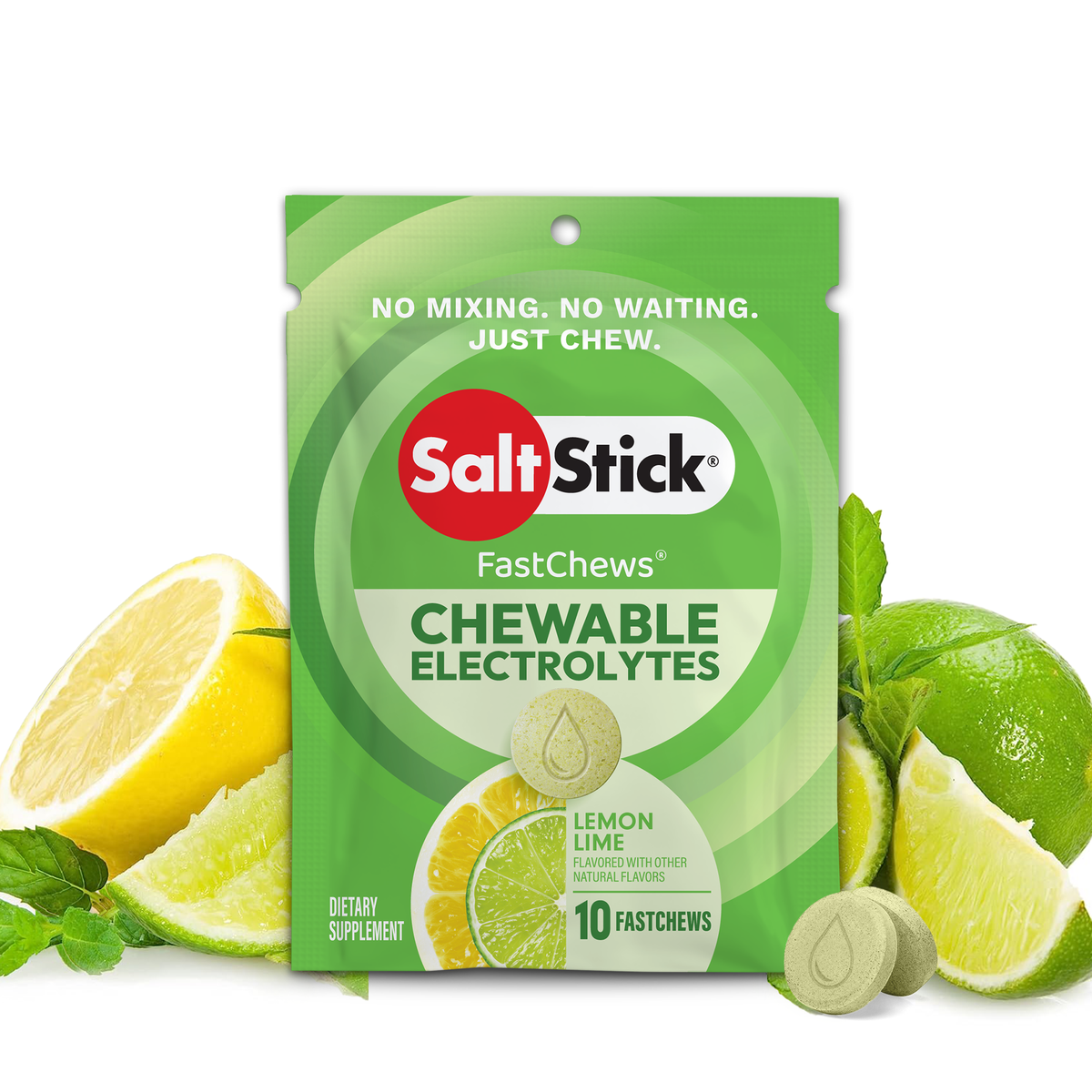 Saltstick FastChews Lemon-Lime 10 Chews
