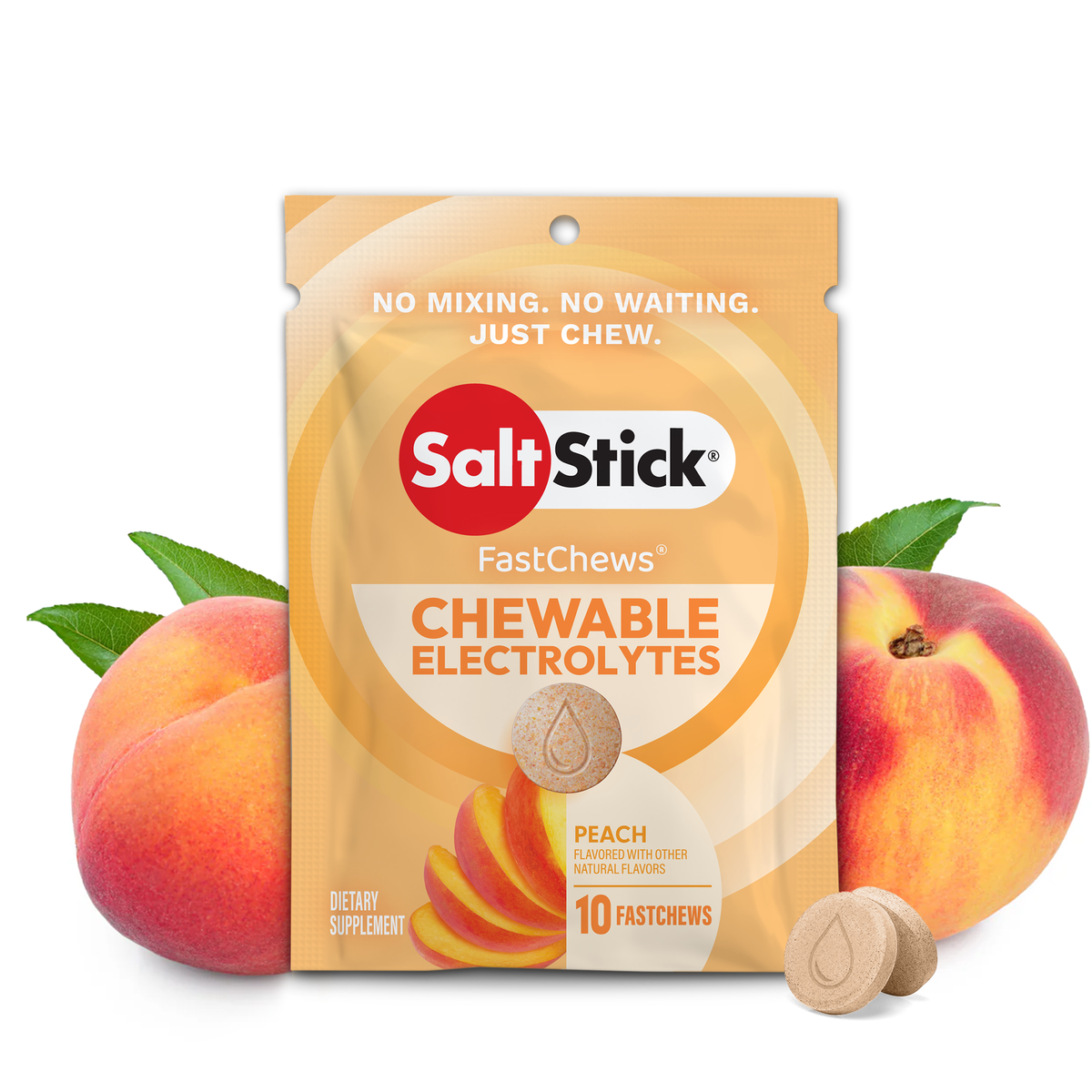 Saltstick FastChews Peach 10 Chews