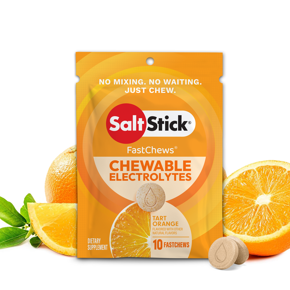 Saltstick FastChews Tart Orange 10 Chews