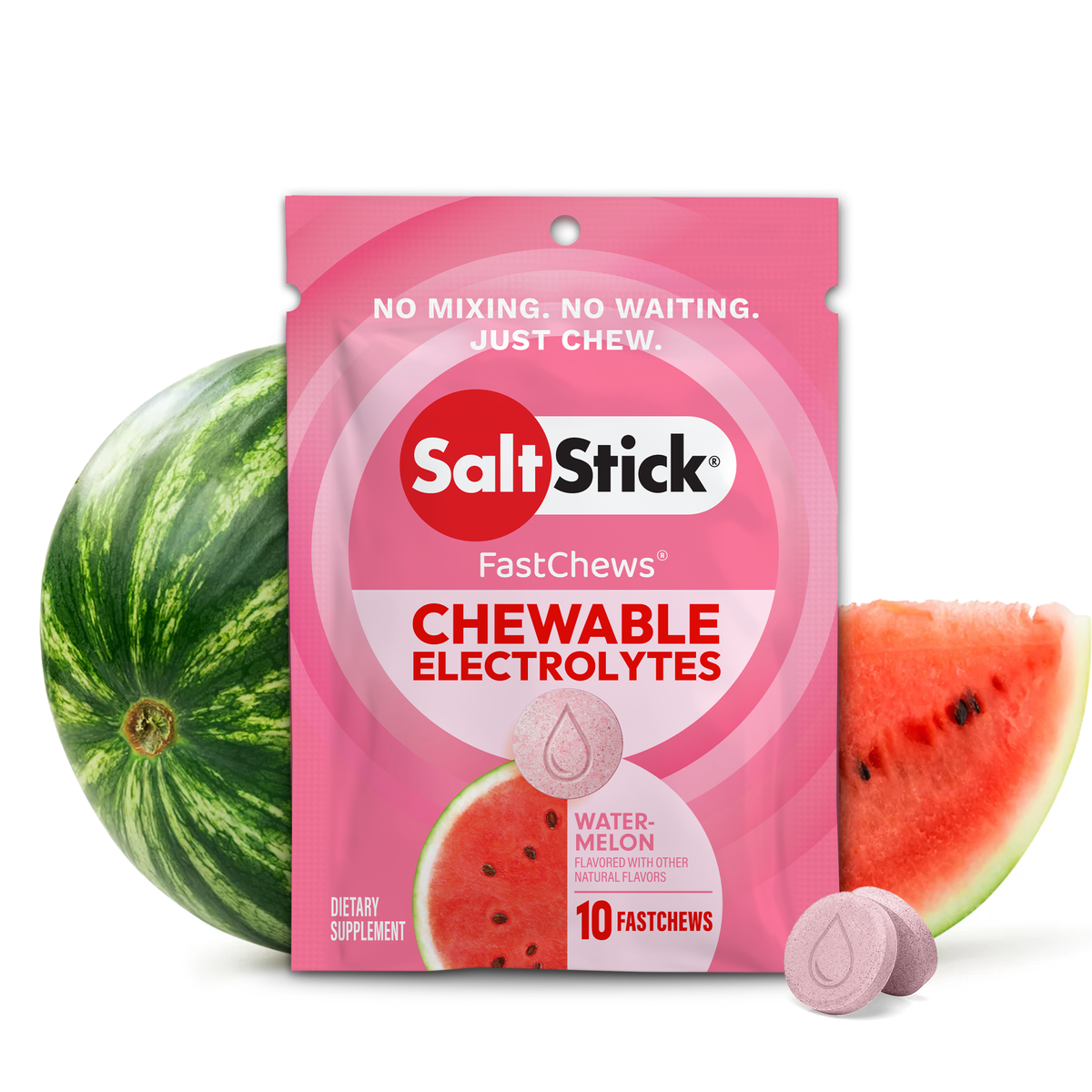 Saltstick FastChews Watermelon 10 Chews