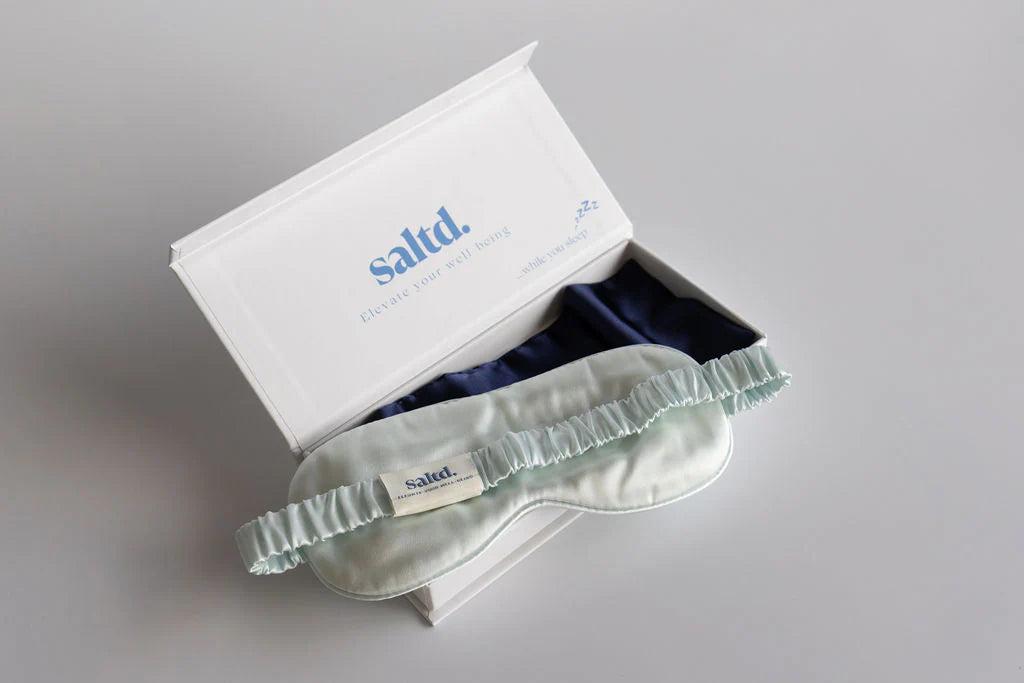100% Mulberry Silk Sleep Mask-Saltd.-Matakana Pharmacy