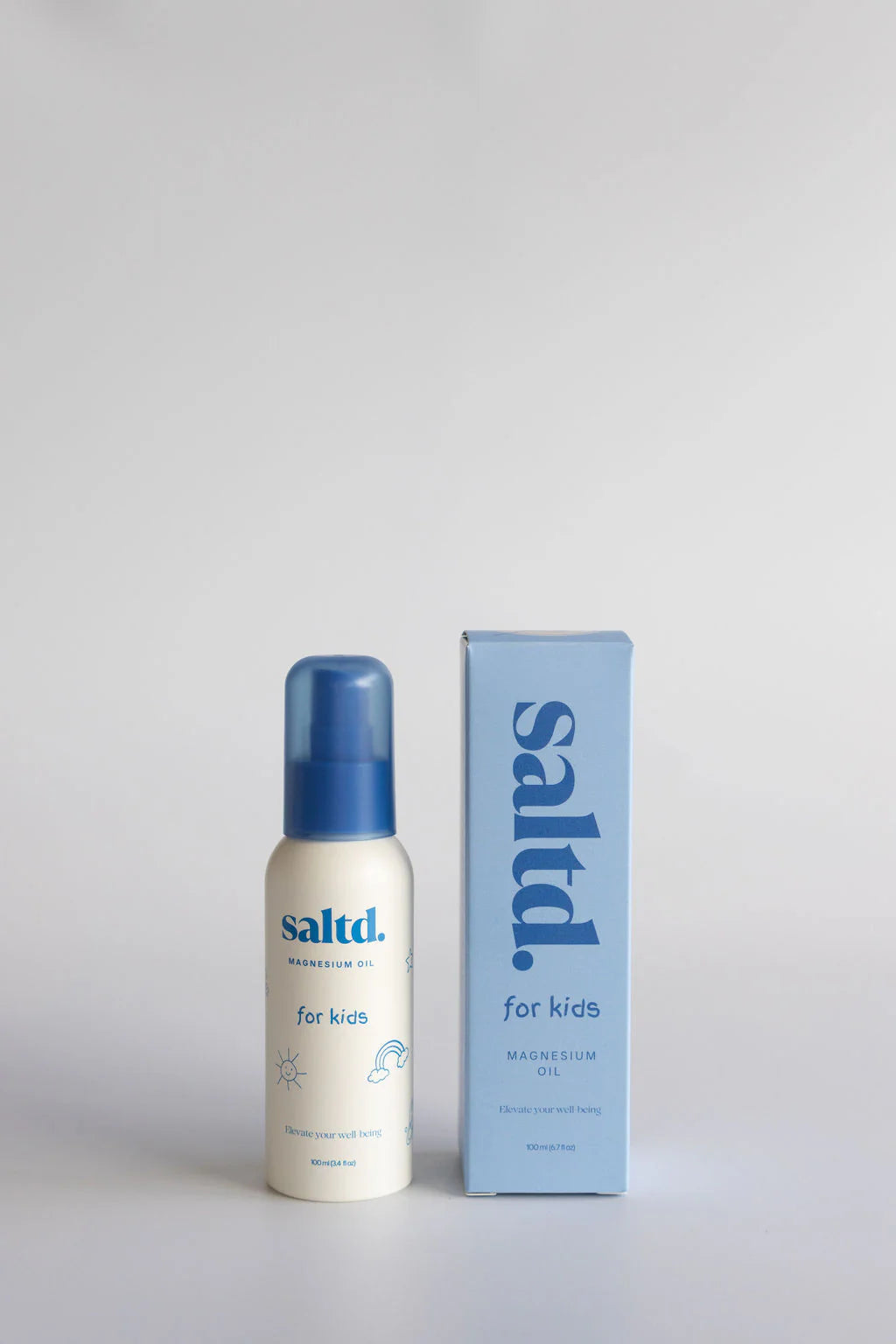 Magnesium Oil Spray For Kids 100ml-Saltd.-Matakana Pharmacy