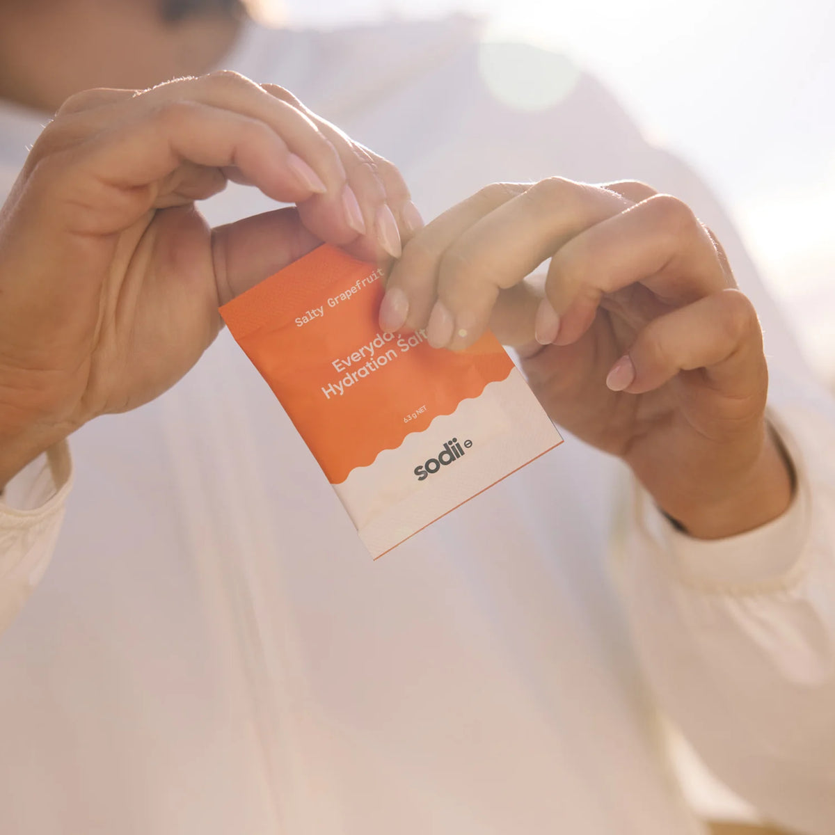 Salty Grapefruit Sachet 30s | Everyday Hydration Salts-Sodii-Matakana Pharmacy