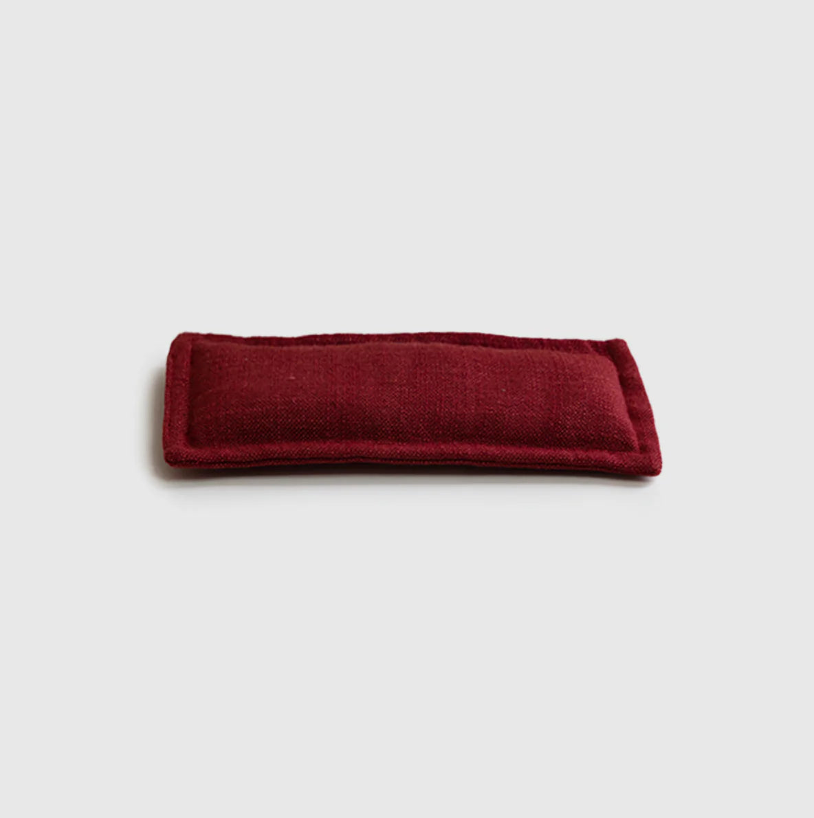 Heat Eye Pillow - Sangria Red Linen-Mood-Matakana Pharmacy