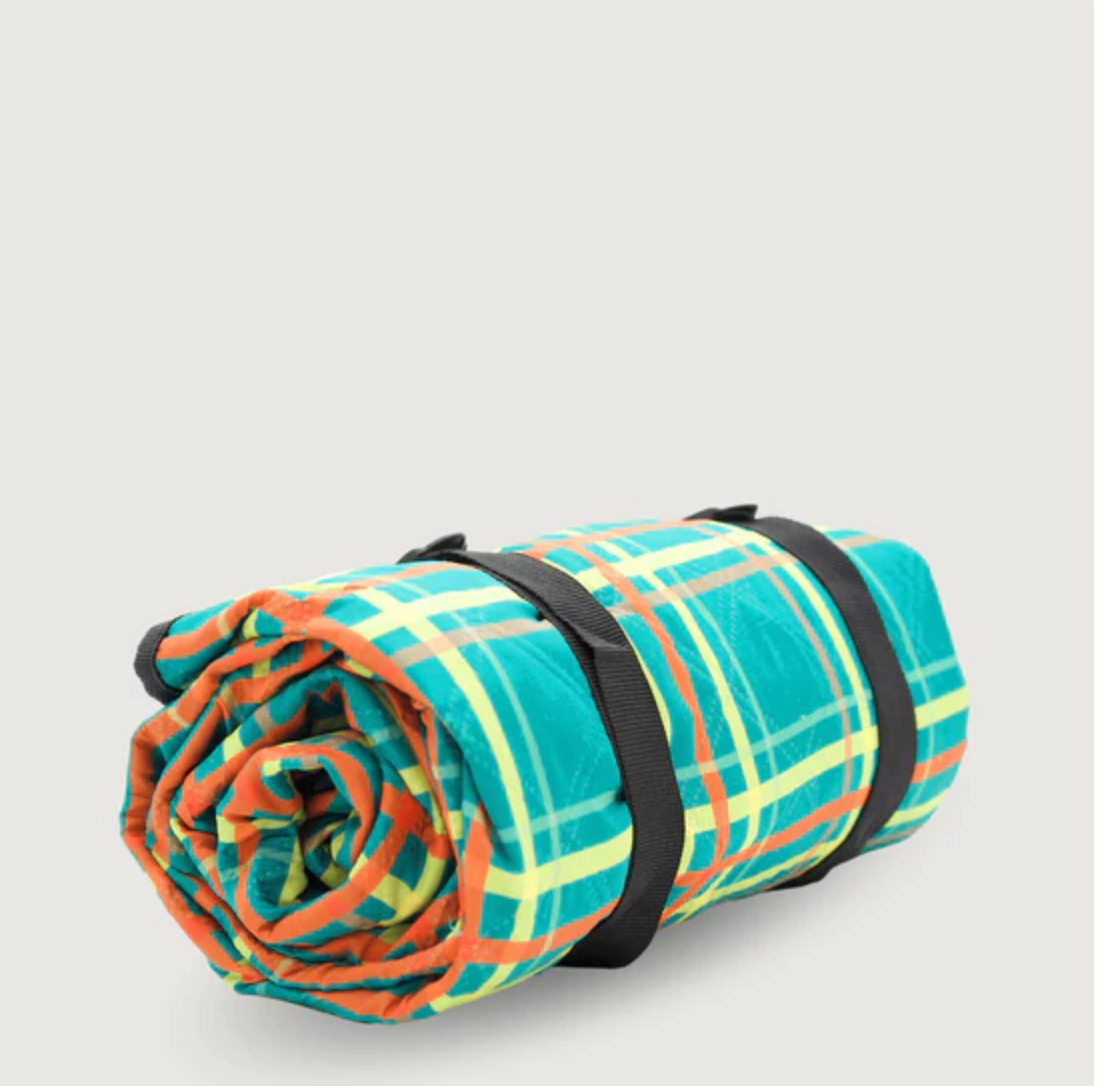 Beach Blanket Green Striped Large-Moana Road NZ-Matakana Pharmacy