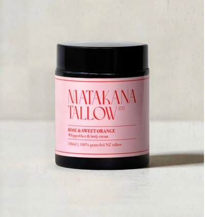 Matakana Tallow Rose & Sweet Orange 100mL-Matakana Tallow-Matakana Pharmacy
