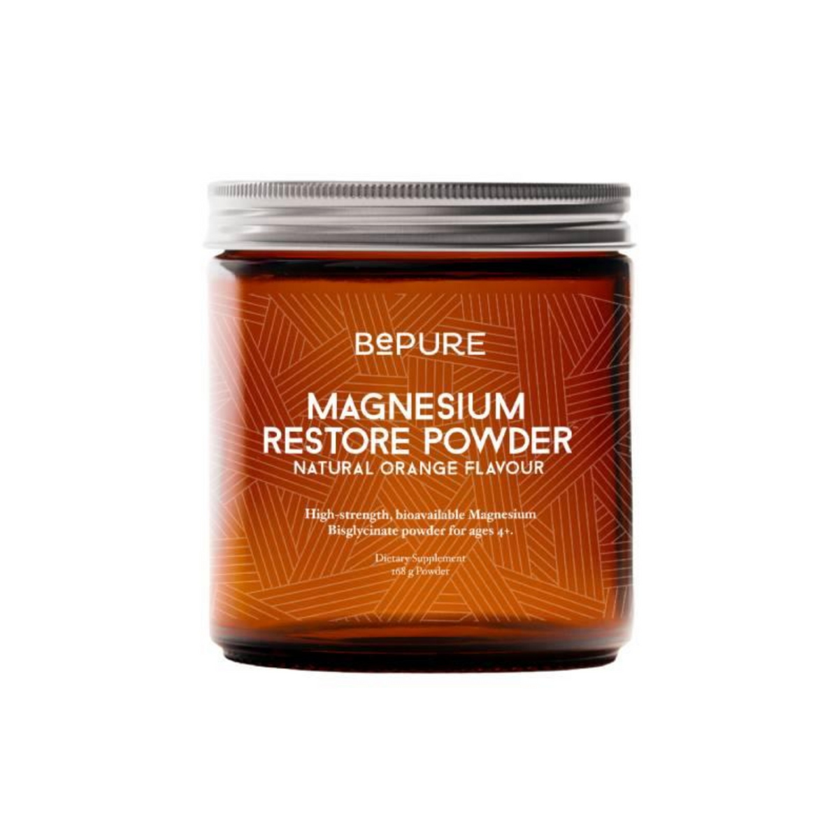 Magnesium Restore Powder Orange 168g | BePure-BEPURE-Matakana Pharmacy