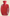 Hot Water Bottle Single Ribbed Red 1.4L-FASHY-Matakana Pharmacy