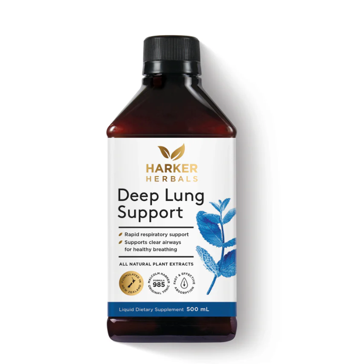 HARKER HERBALS Deep Lung Support 500ml-Harker Herbals-Matakana Pharmacy