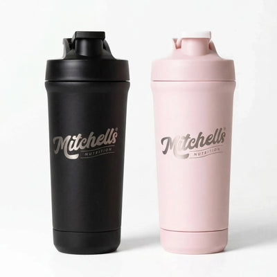 Stainless Steel Shaker-Mitchells Nutrition-Matakana Pharmacy
