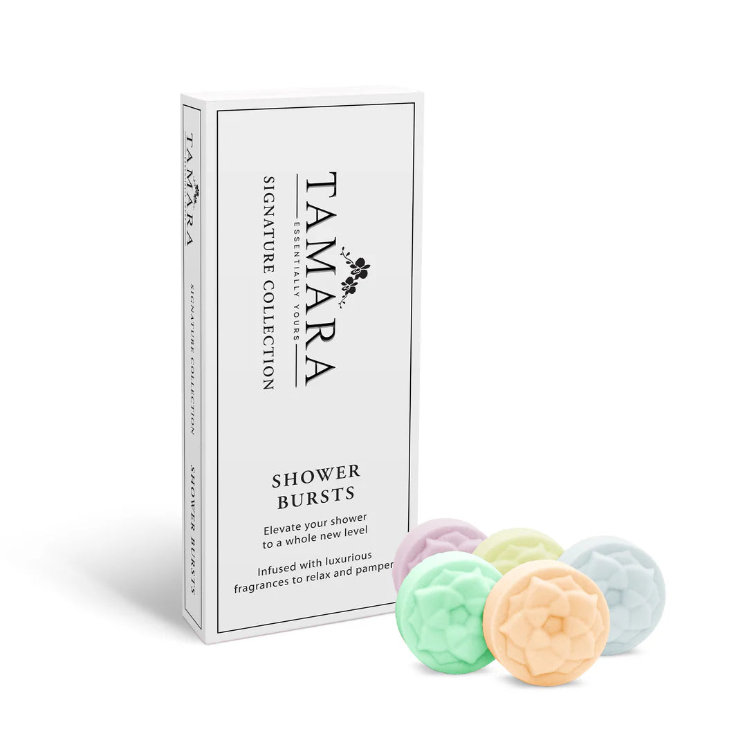Box of 5 Signature Collection | Artisan Crafted Shower Bombs-Essentially Tamara-Matakana Pharmacy