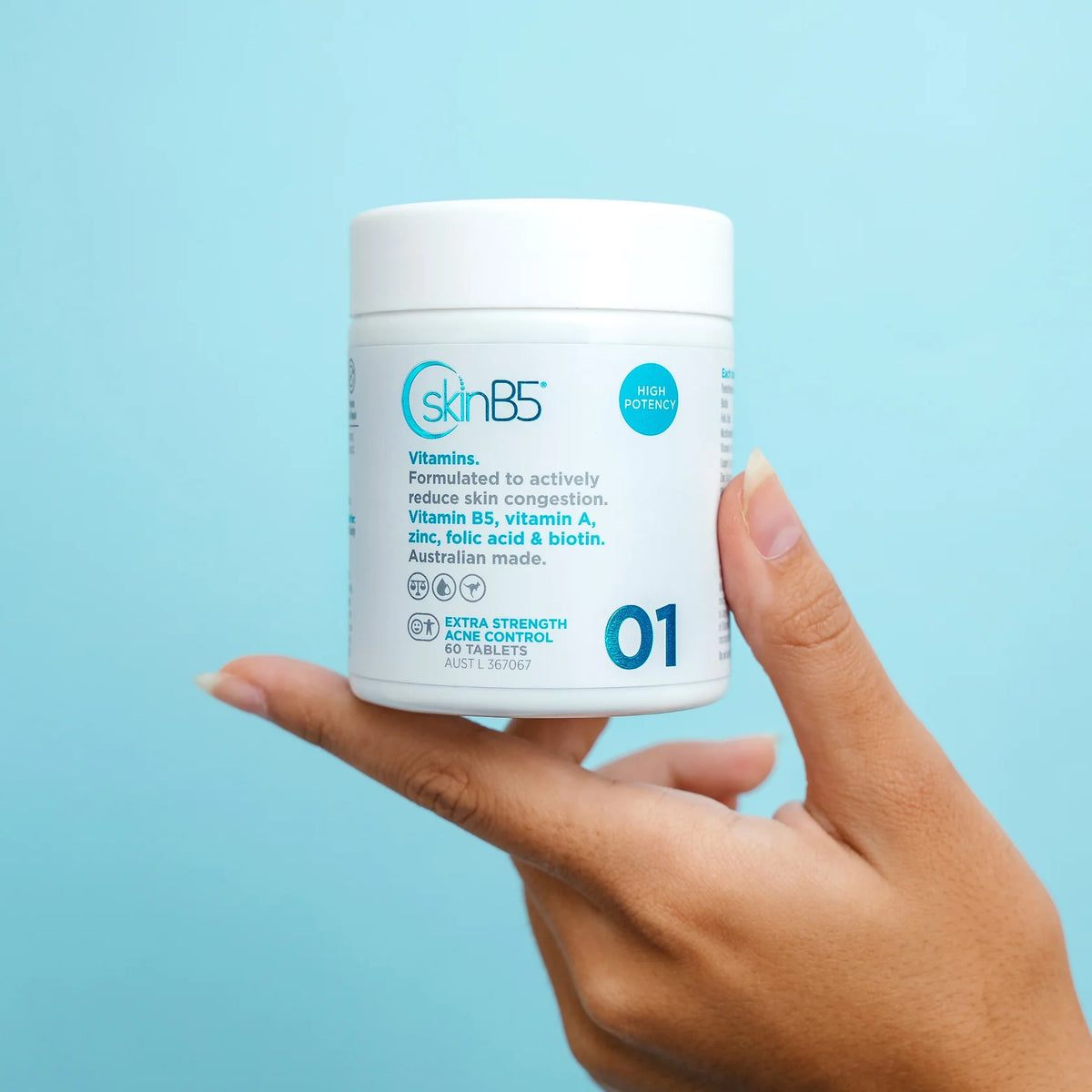 SkinB5 Extra Str Acne Support 120-Matakana Pharmacy