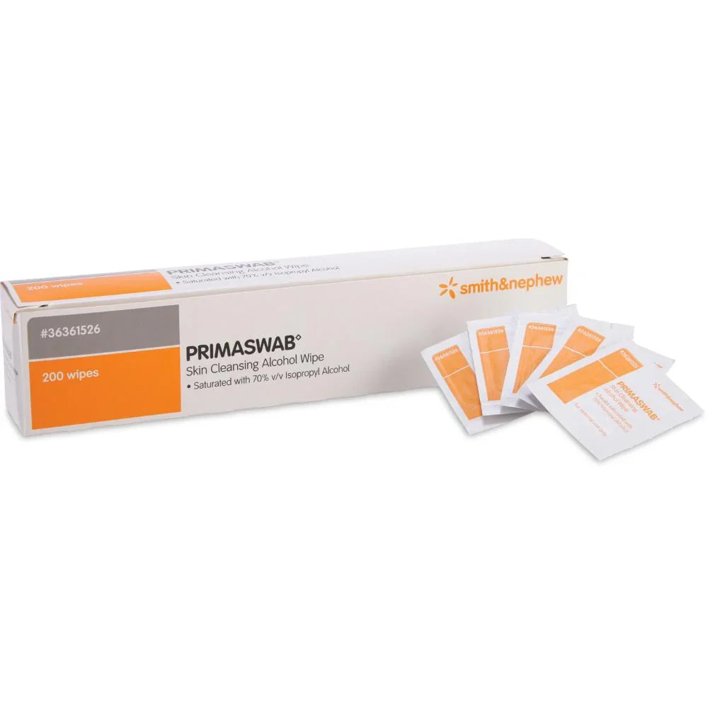 Skin Cleansing Alcohol Wipe Single-Primaswab-Matakana Pharmacy