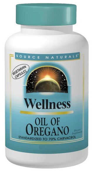 Image of source naturals wellness oil of oregano 30 capsules