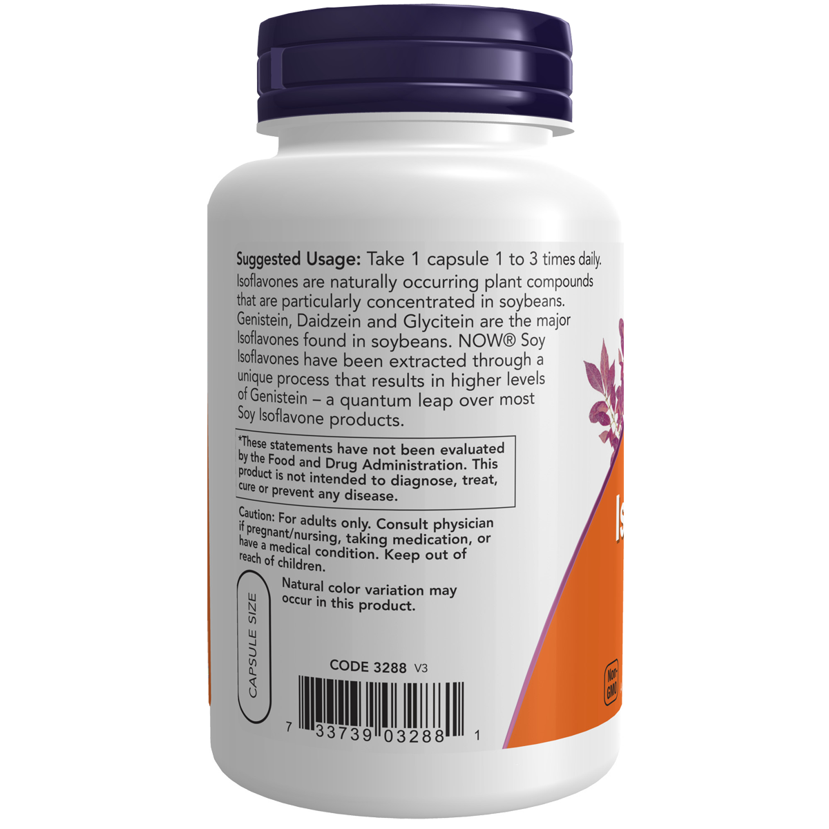 Soy Isoflavones 150mg 120caps-NOW Supplements-Matakana Pharmacy