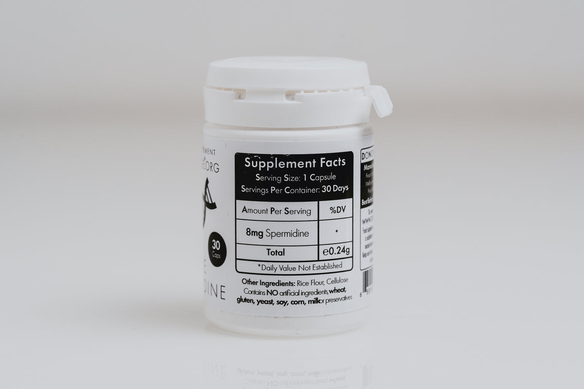 Pure Spermidine 30 caps-Matakana Pharmacy