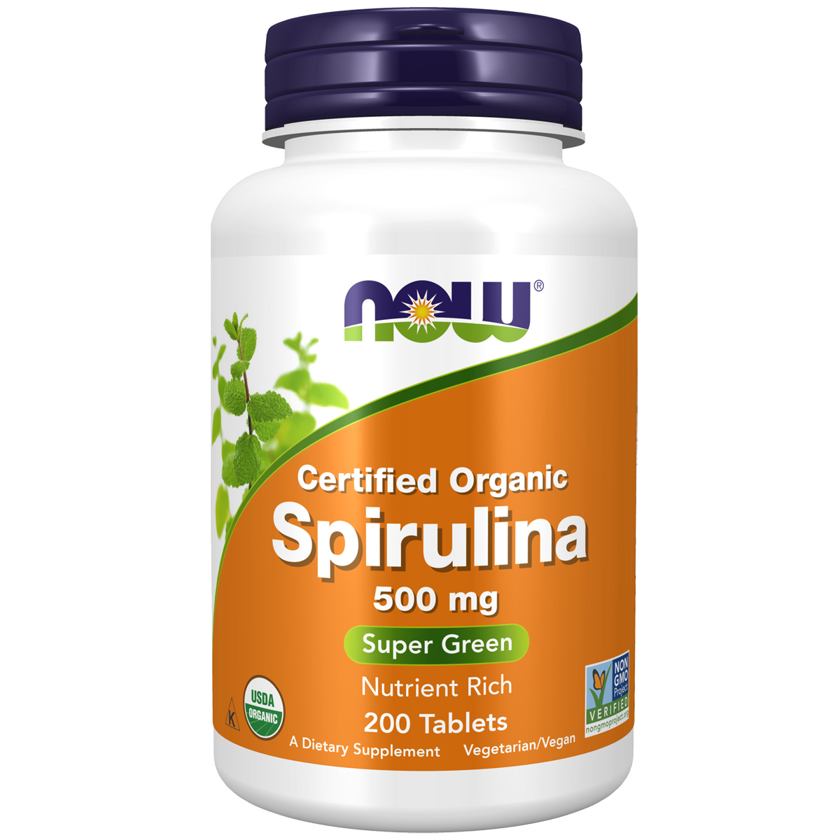 Spirulina Organic 500mg 200s-NHTNAME-Matakana Pharmacy