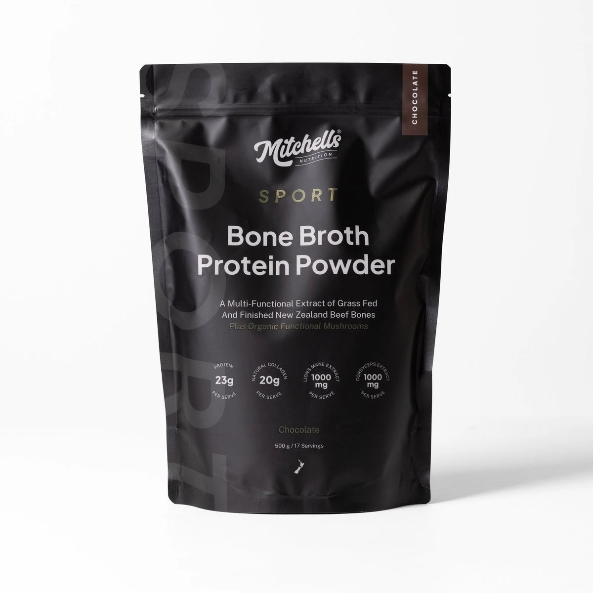 Image of Bone Broth Protein Powder Sport - Chocolate 500g
