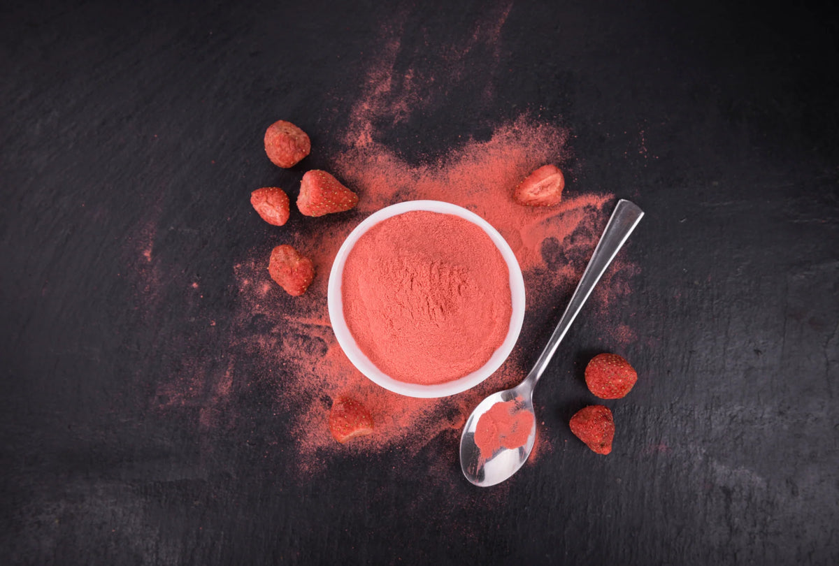 Organic Strawberry Powder Freeze Dried 1kg-Matakana Superfoods-Matakana Pharmacy