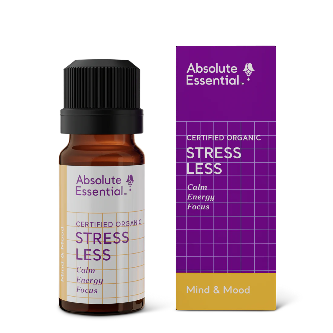 Stress Less Organic Oil 10ml-Absolute Essential-Matakana Pharmacy
