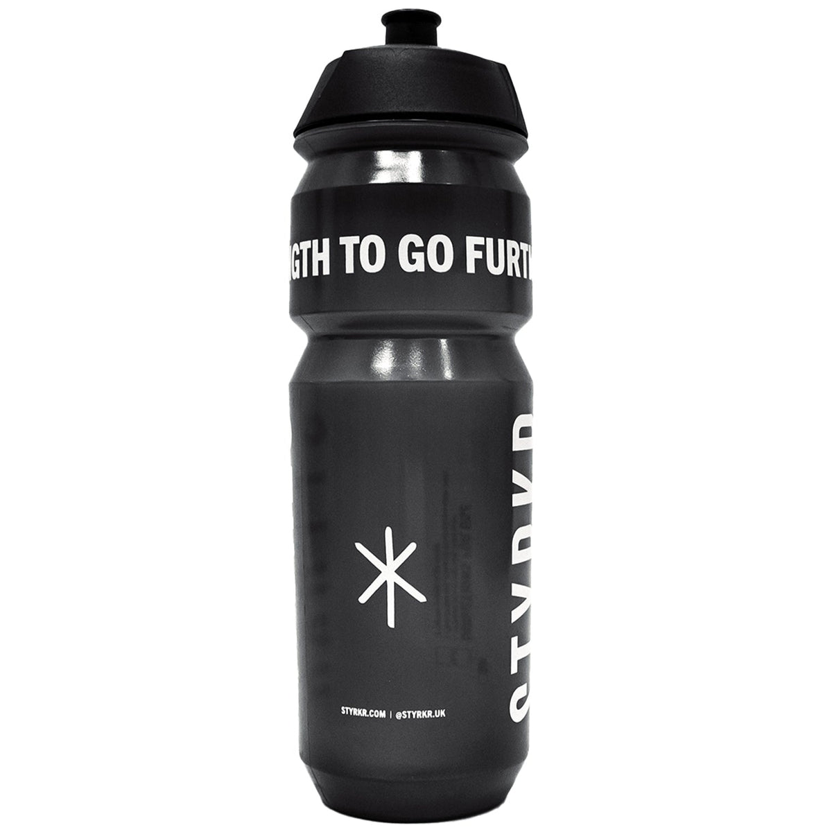Styrkr Bottle 750ml | Transparent Black