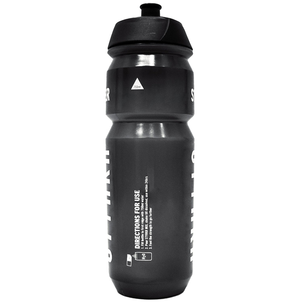 Styrkr Bottle 750ml | Transparent Black