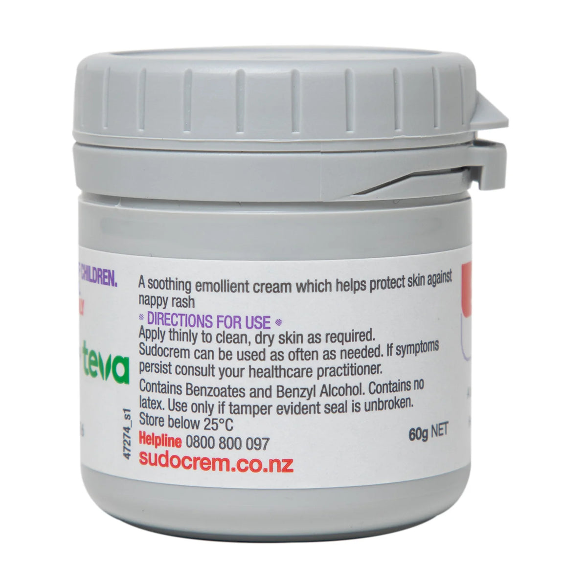 Sudocrem Healing Cream 60g-Sudocream-Matakana Pharmacy