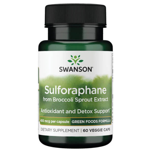 Image of Sulforaphane from Broccoli Sprout Extract 400mcg 60vcaps