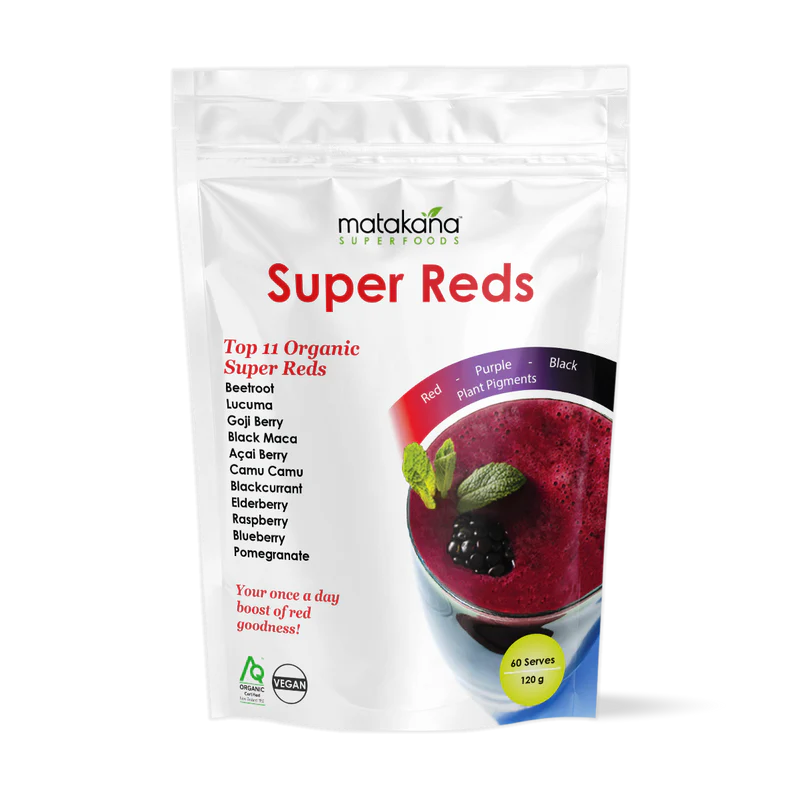 Image of Super Reds Top 12 Organic Super Reds 120g