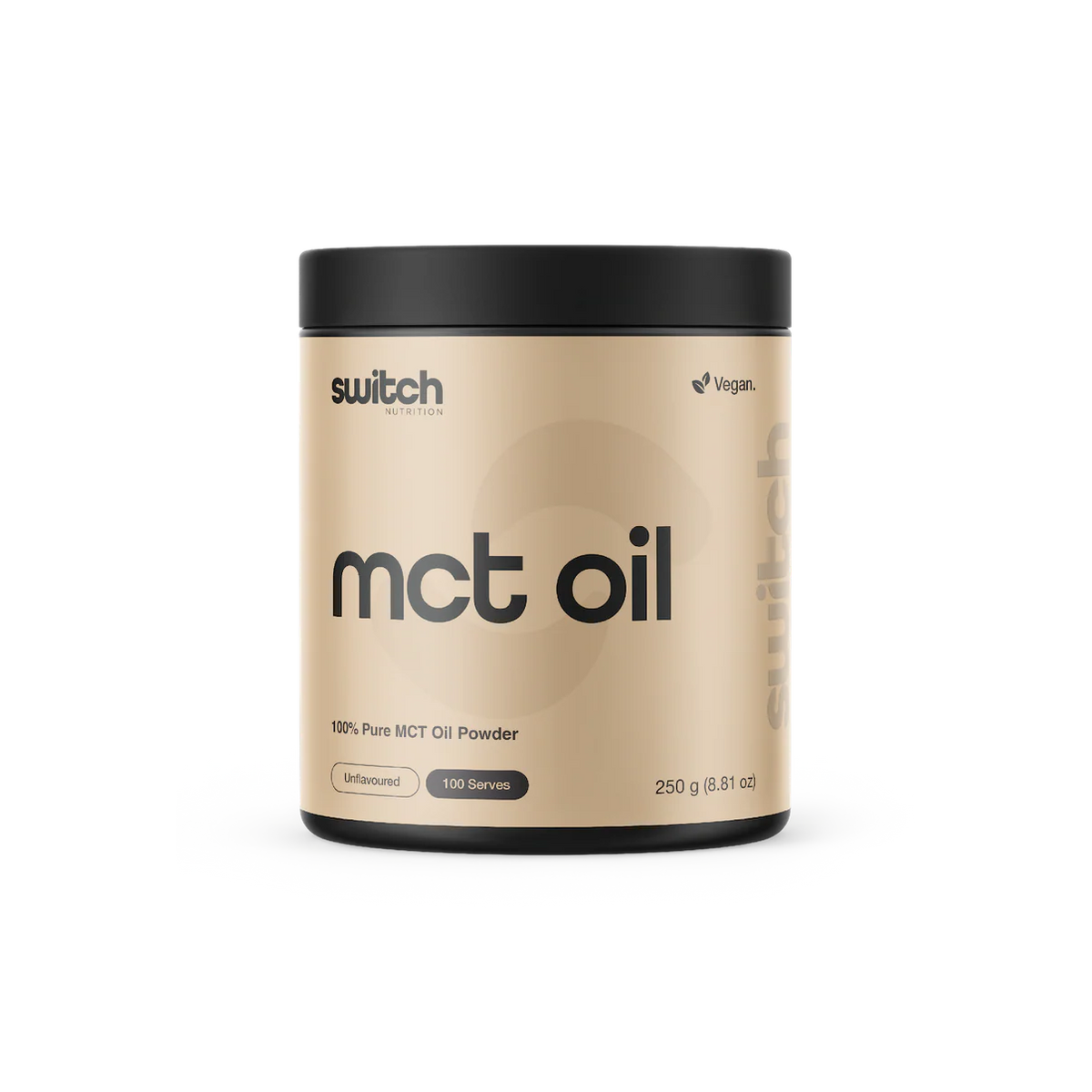 Switch Essentials MCT Oil Powder 250g-Switch Nutrition-Matakana Pharmacy