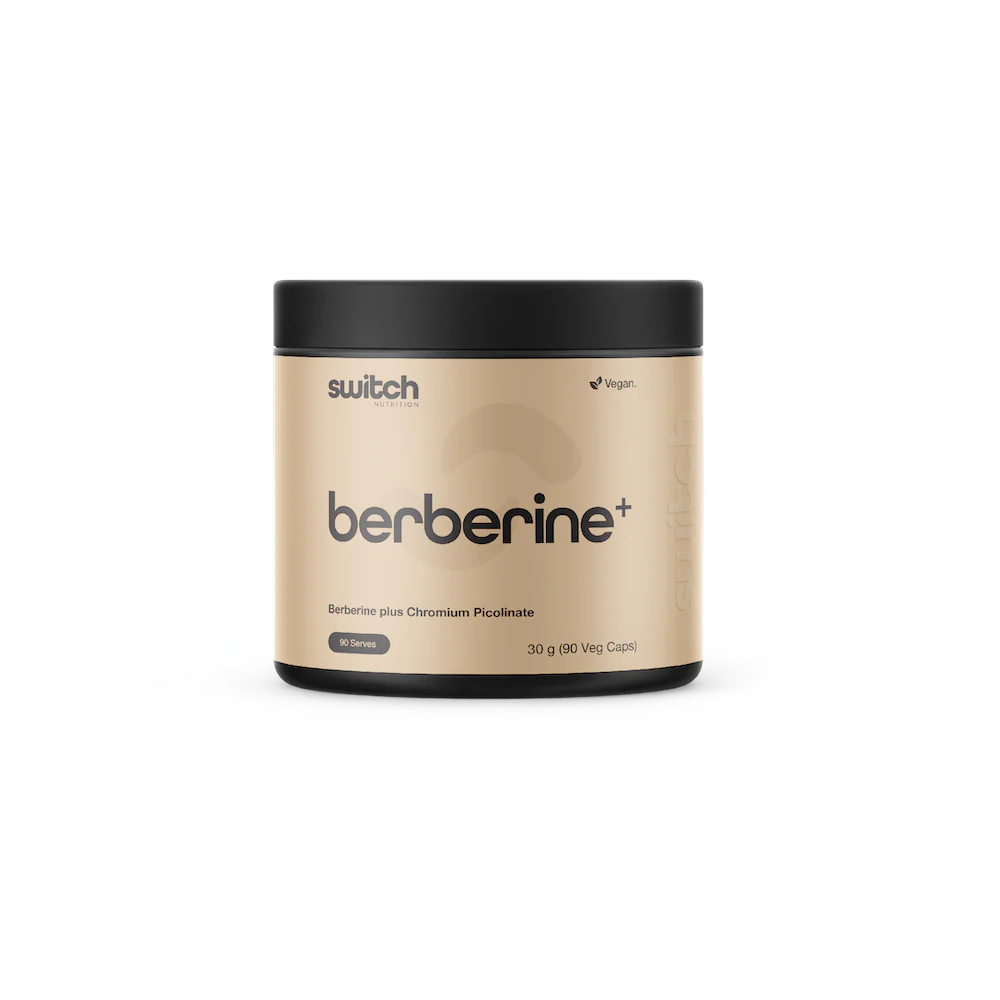 Switch Essentials Berberine 90 Capsules-Switch Nutrition-Matakana Pharmacy