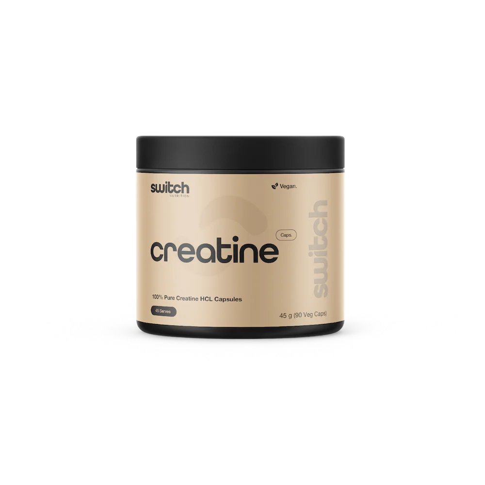 Switch Essentials Creatine HCL 90 Capsules-Switch Nutrition-Matakana Pharmacy