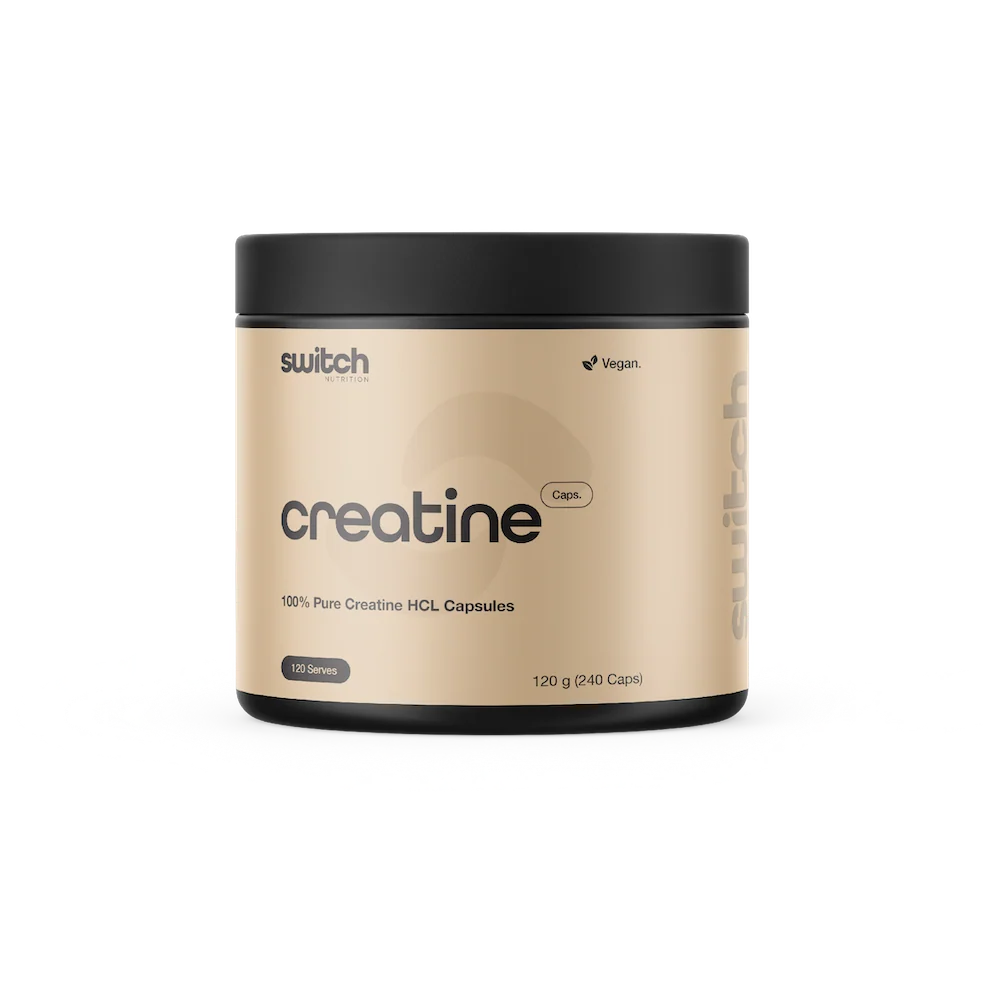 Switch Creatine HCL 240 Capsules-Switch Nutrition-Matakana Pharmacy